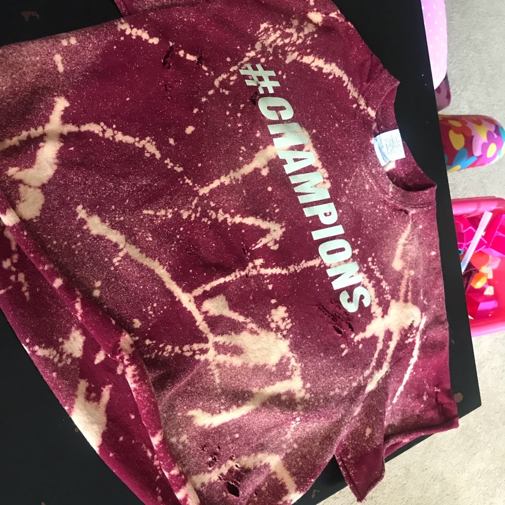 Distressed FSU tee